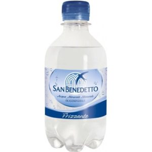 Минеральная вода с газом San Benedetto 0.33 Сан Бенедетто 0.33 газированная Пластик