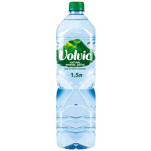 Минеральная вода без газа Volvic, Вольвик 1,5 л. Пластик (12 шт./уп.)
