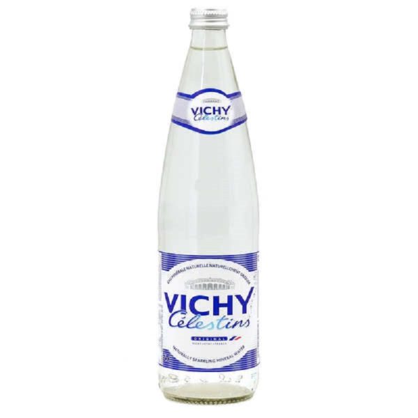 Минеральная лечебно-столовая вода с газом Vichy Celestins, Виши Селестен 0,33 л. Стекло (24 шт./уп.)