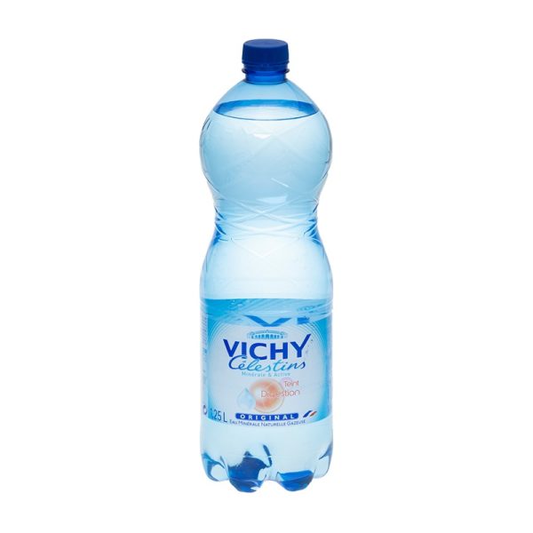Минеральная лечебно-столовая вода с газом Vichy Celestins, Виши Селестен 1,15 л. ПЭТ (6 шт./уп.)