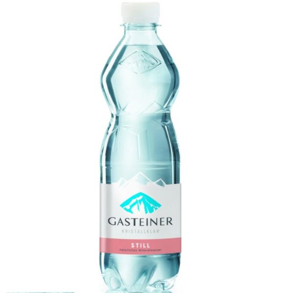 Минеральная вода без газа Gasteiner, Гаштайнер 0,5 л. ПЭТ (12 шт./уп.)
