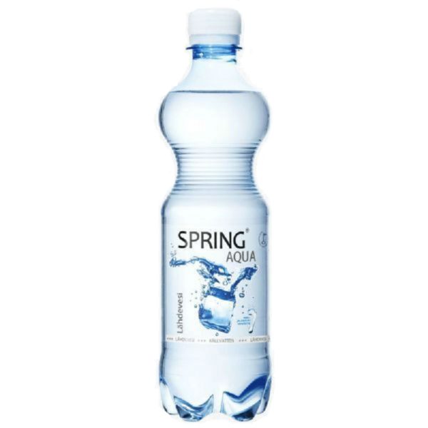 Родниковая питьевая вода без газа Spring Aqua (Спринг Аква) 0,5 л. ПЭТ (12 шт./уп.)
