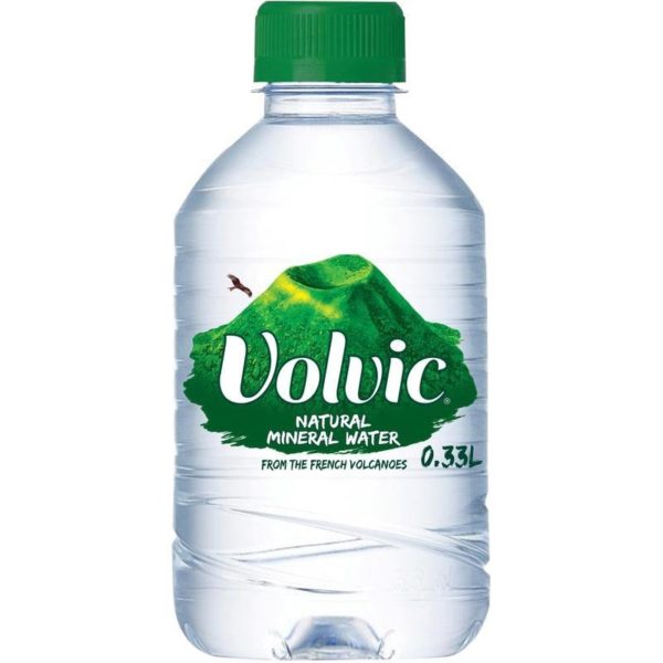 Минеральная вода без газа Volvic, Вольвик 0,33 л. Пластик (24 шт./уп.)