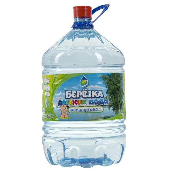 Природная вода Березка детская 19 л. ПЭТ бутыль