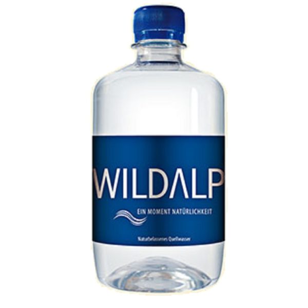Минеральная вода Wildalp (Вильдальп) 0,5 л. Без газа ПЭТ (12 шт./уп.)