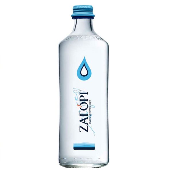 Минеральная вода Zagori (Загори) 0,5 л. Без газа. Стекло (12 шт./уп.)