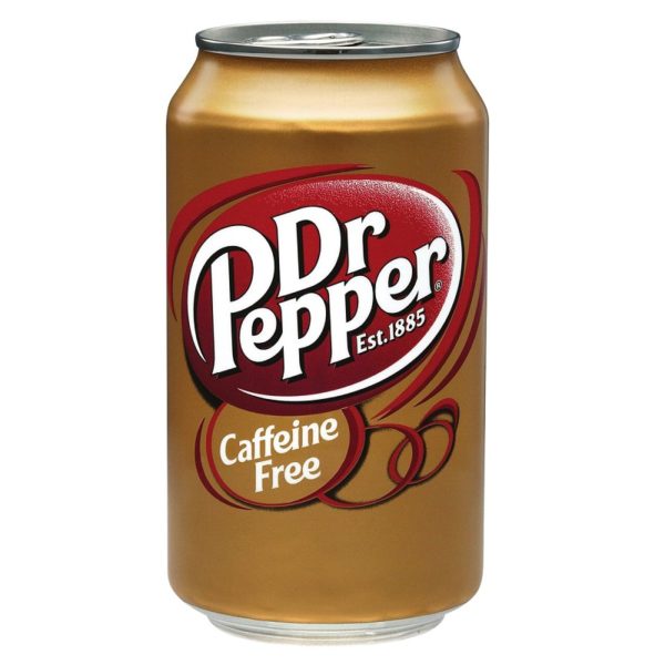 Dr Pepper Coffeine Free (Доктор Пеппер без кофеина) 0,355 л. Банка (12 шт./уп.)