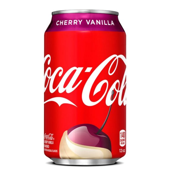 Coca-Cola Cherry-Vanilla (Кока-Кола Вишня-Ваниль) 0,355 л. банка (12 шт./уп.) США