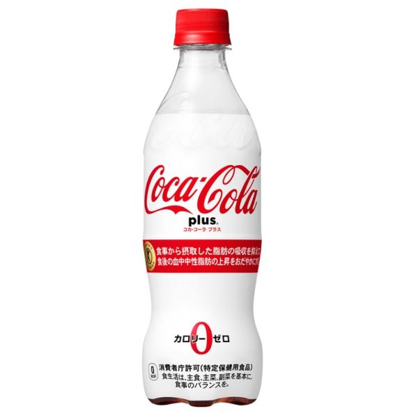 Coca-Cola Plus (Кока-Кола Плюс) 0,48 л. ПЭТ (24 шт./уп.) Япония