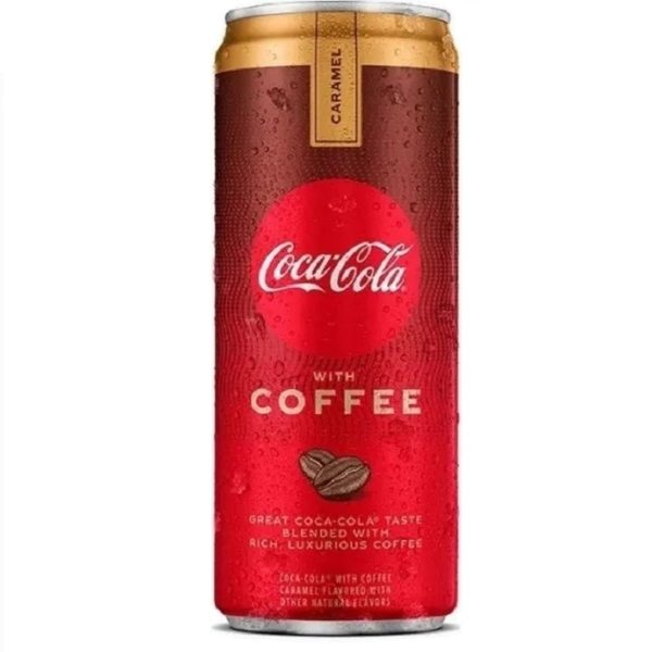 Coca-Cola with Coffee Caramel (Кока-Кола Кофе Карамель) 0,355 л. банка (12 шт./уп.) США