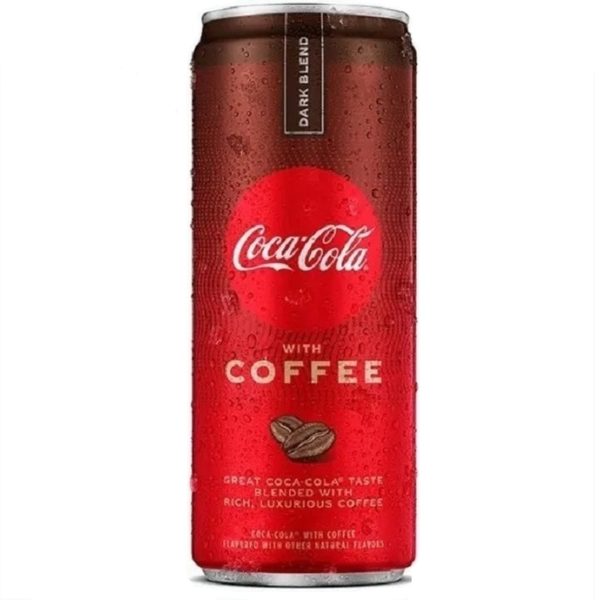 Coca-Cola with Coffee Dark Blend (Кока-Кола Кофе Дарк Бленд) 0,355 л. банка (12 шт./уп.) США