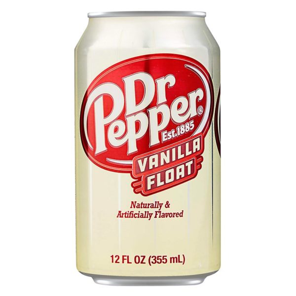 Dr Pepper Vanilla Float (Доктор Пеппер Ванила Флоат) 0,355 л. Банка (12 шт./уп.)