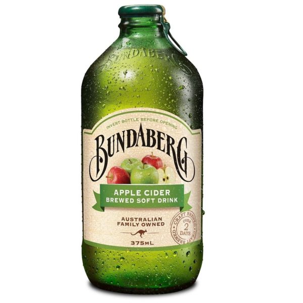 Напиток Bundaberg Apple Cider (Бундаберг Яблочный сидр) 0,375 л. стекло (12 шт./уп.)