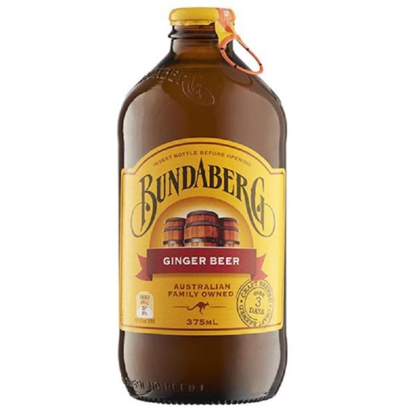 Напиток Bundaberg Ginger Beer (Бундаберг Имбирный напиток) 0,375 л. стекло (12 шт./уп.)
