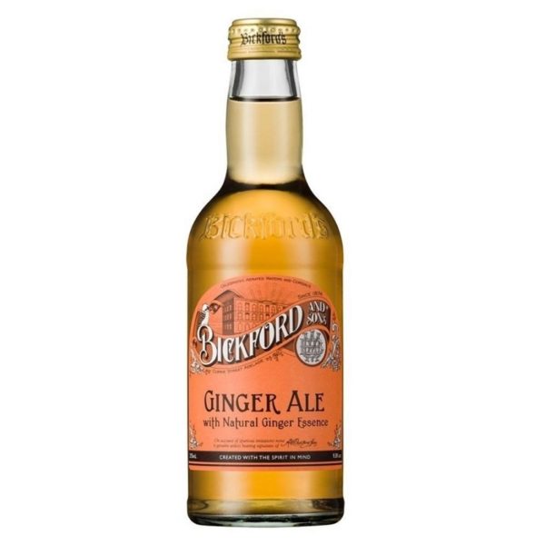 Напиток Bickford & Sons Ginger Ale (Бикфорд энд Сонс Имбирный эль) 0,275 л. Стекло (24 шт./уп.)