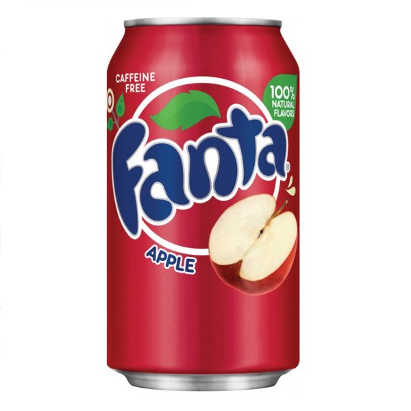 Fanta Apple (Фанта Яблоко) 0,355 л. Банка (12 шт./уп.) США
