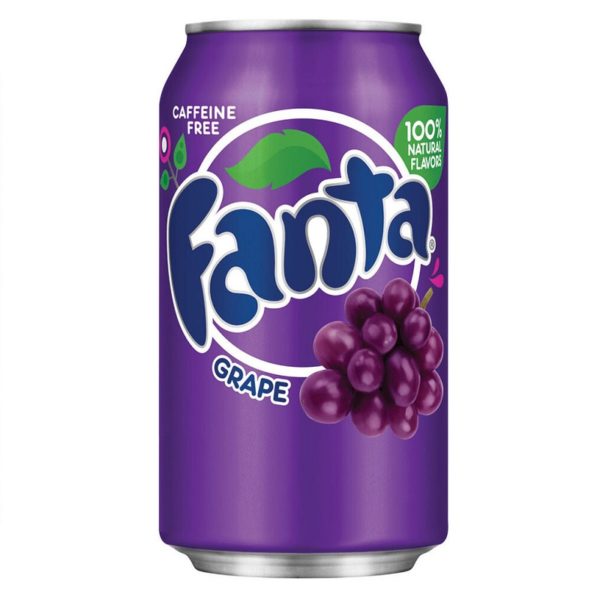 Fanta Grape (Фанта Виноград) 0,355 л. Банка (12 шт./уп.) США