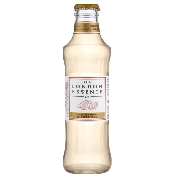 Напиток London Essence Delicate London Ginger Ale (Лондон Эссенс Джинжер Эль) 0,2 л. Стекло (24 шт./уп.)