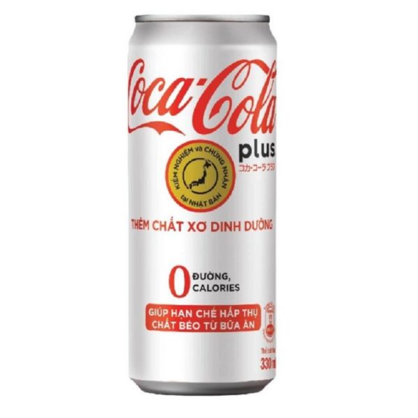 Coca-Cola Plus (Кока-Кола Плюс) 0,32 л. банка (24 шт./уп.) Вьетнам