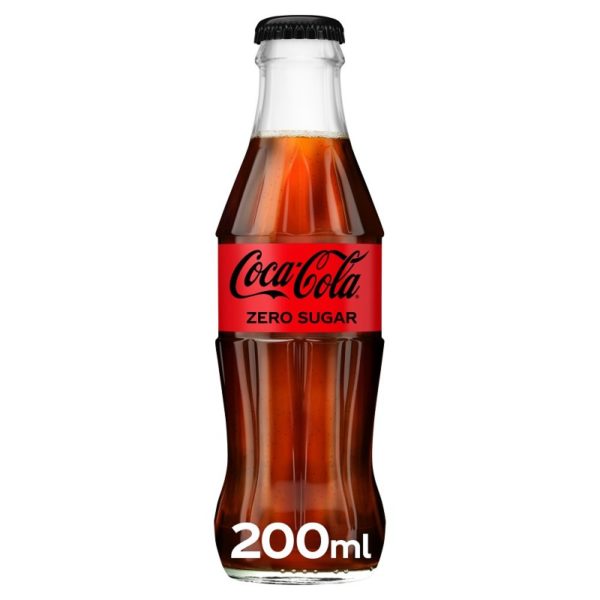 Coca-Cola Zero (Кока-Кола Зеро) 0,2 л. стекло (24 шт./уп.) Великобритания