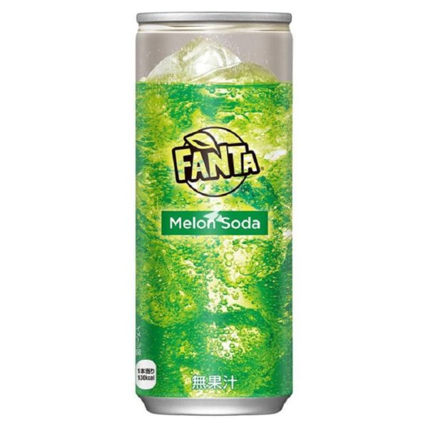 Fanta Melon Soda (Фанта Мелон Сода Дыня) 0,25 л. Банка (30 шт./уп.) Япония