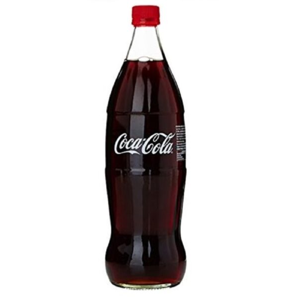 Coca-Cola (Кока-Кола) 1 л. стекло (9 шт./уп.) Италия