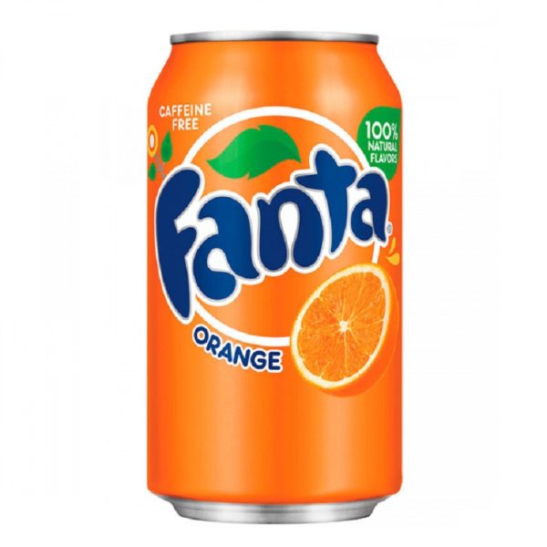 Fanta Orange (Фанта Апельсин) 0,355 л. Банка (12 шт./уп.) США