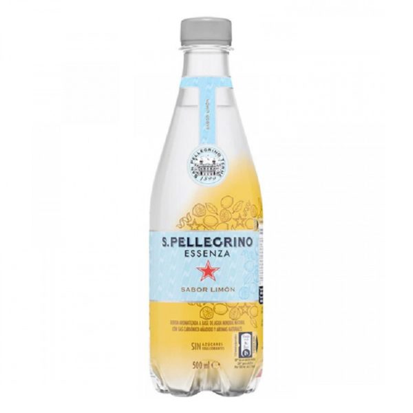Сокосодержащий напиток S. Pellegrino Sabor Limon (С. Пеллегрино Лимон и Лимонная цедра) 0,5 л. ПЭТ (24 шт./уп.)