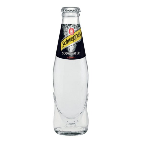 Schweppes Soda Water (Швепс Сода Ватер) 0,2 л. Стекло (24 шт./уп.) Великобритания