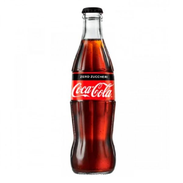 Coca-Cola Zero Zuccheri (Кока-Кола Зеро Шуга Зачери) 0,2 л. стекло (24 шт./уп.) Италия