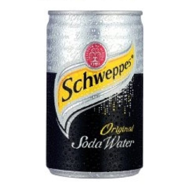 Schweppes Soda Water (Швепс Сода Вотер) 0,15 л. Банка (24 шт./уп.) Великобритания