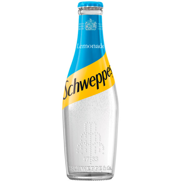 Schweppes Lemonade (Швепс Лимонад) 0,2 л. Стекло (24 шт./уп.) Великобритания