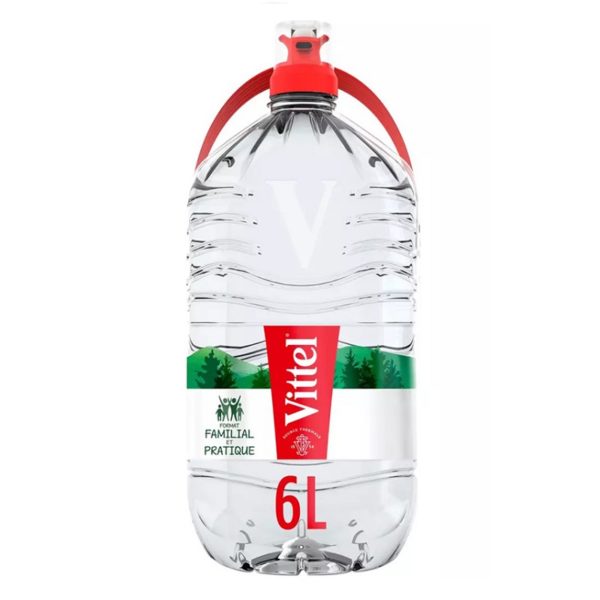 Минеральная питьевая вода без газа Vittel (Виттель) 6 л. Пластик (1 шт./уп.)